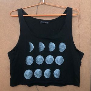 Brandy Melville Mon Phase Crop Tank Top